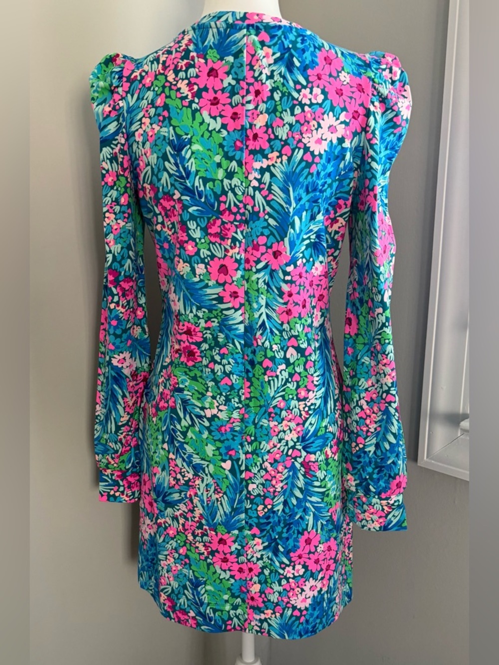 Lilly Pulitzer Jansen Dress in Multi Tiny Garden Size S - Picture 6 of 10
